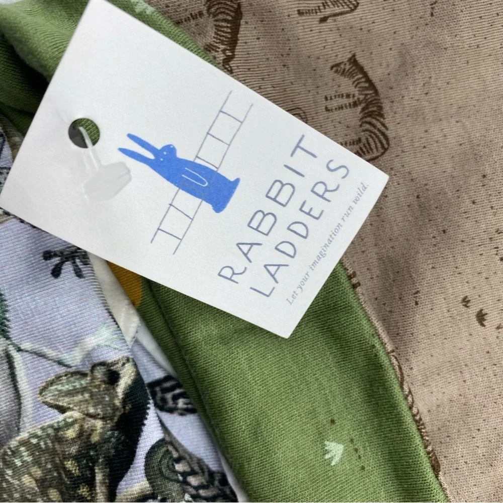 New Red Caribou & Rabbit Ladders Baby Accessories, Gifts, Booties, Beanie